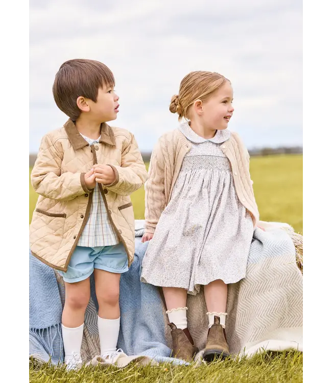 Little English Winthrop Plaid Carson Short Set