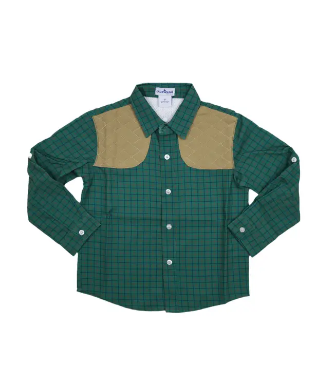 Blue Quail Tattersall Green Ranch Collection Shirt