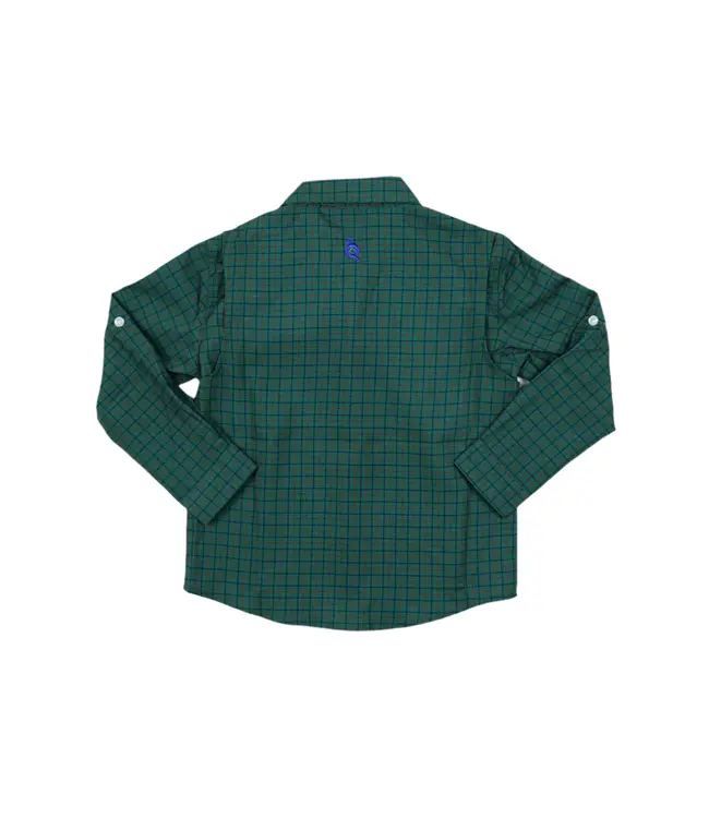 Blue Quail Tattersall Green Ranch Collection Shirt