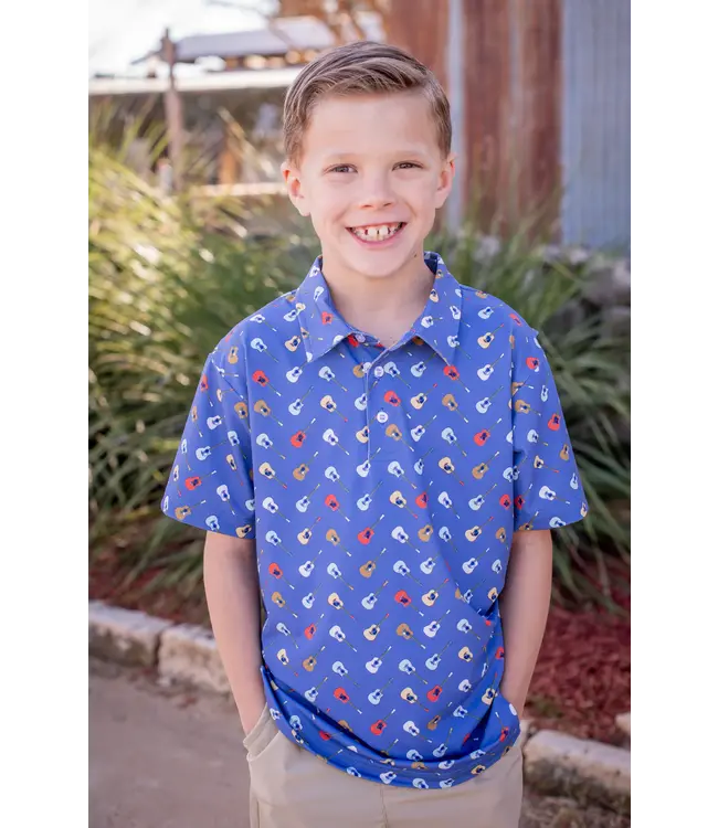 Blue Quail Guitars Performance Polo Shirt