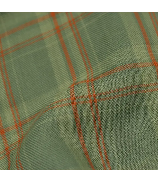 Blue Quail Deer Camp Plaid Flannel Pearl Snap L/S Shirt