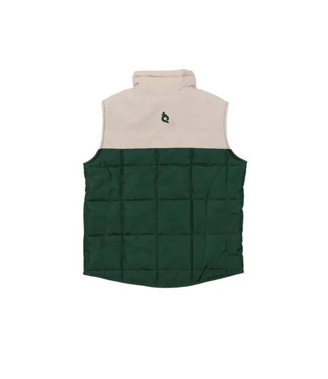 Blue Quail Green/Khaki Classic Camo Quilted Vest