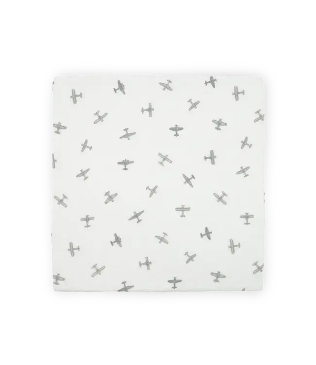 Organic Cotton Muslin Swaddle Blanket