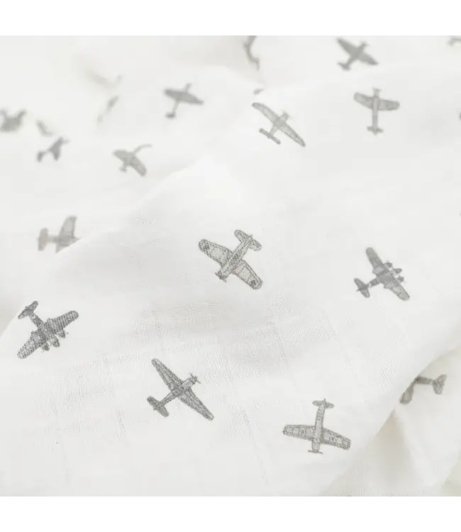 Organic Cotton Muslin Swaddle Blanket