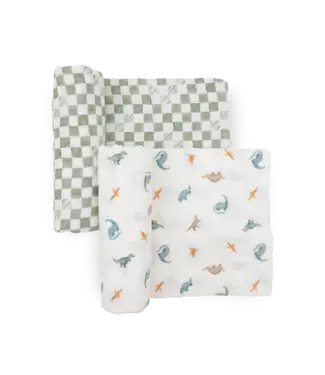 Little Unicorn Organic Swaddle 2 PK. Set