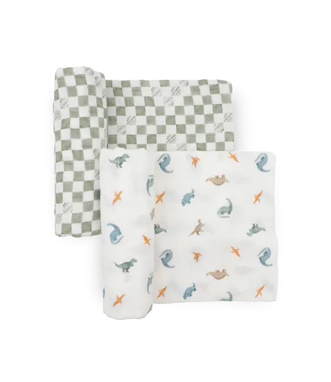 Little Unicorn Organic Swaddle 2 PK. Set