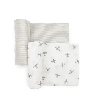 Little Unicorn Organic Swaddle 2 PK. Set