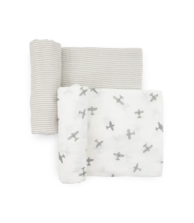 Little Unicorn Organic Swaddle 2 PK. Set