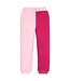 Bisby Pink & Cranberry Quilted Trellis Color Block Jogger
