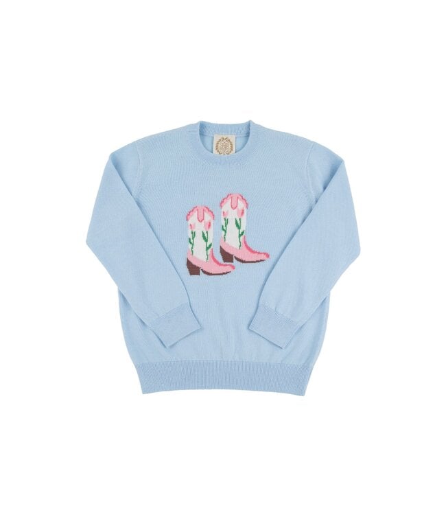 Beaufort Bonnet Buckhead Blue/Boot Isabelle's Intarsia Sweater