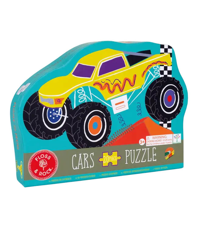 Floss & Rock Car 20 PC Puzzle-Cars