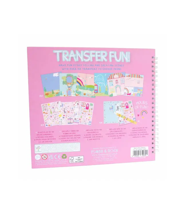 Floss & Rock Transfers Rainbow Fairy