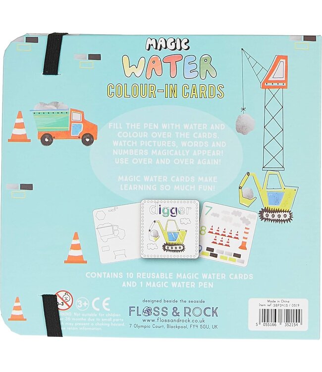 Floss & Rock Magic Color In Cards Construction