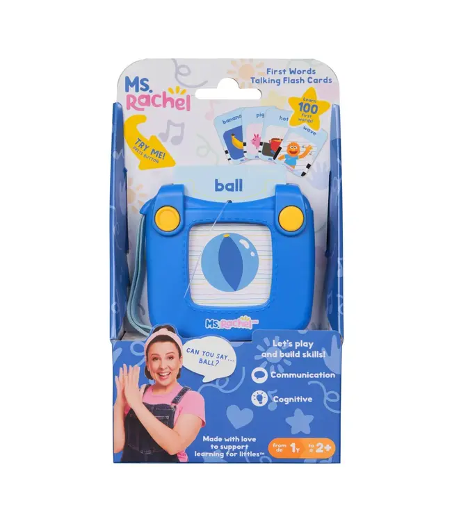 Gund Ms. Rachel Flash Cards