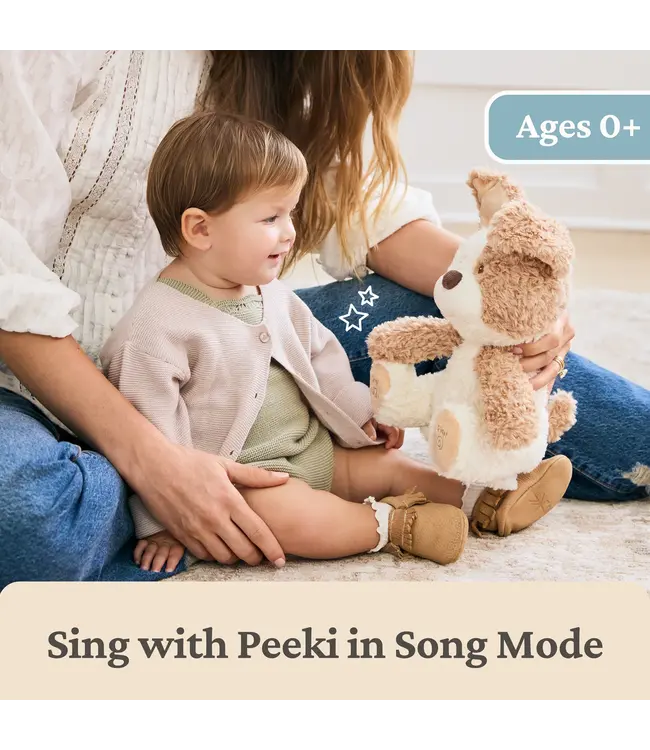 Gund Animated Peeki the Puppy