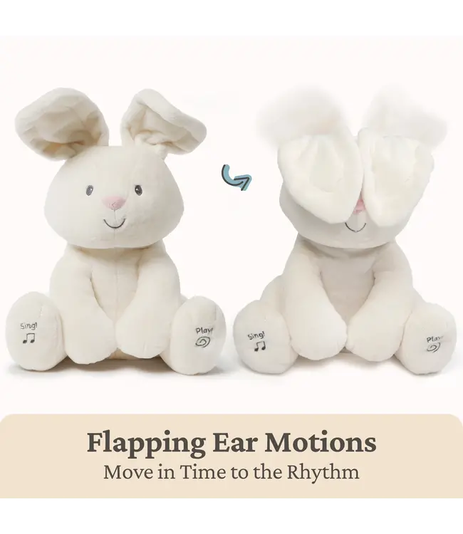 Gund Flora Animated Bunny