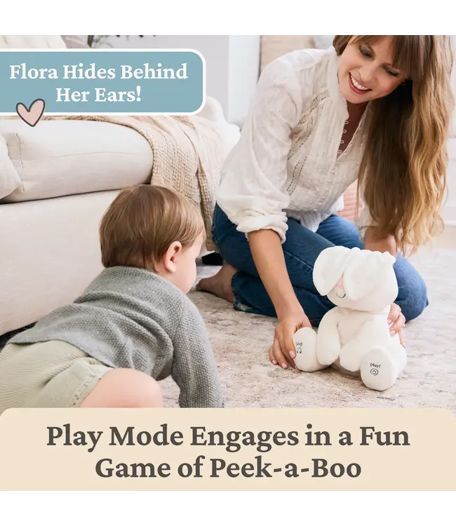 Gund Flora Animated Bunny