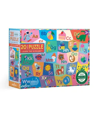 eeboo Learn the Alphabet 20 pc. Puzzle