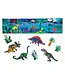 eeboo Dino 3D Glow in the Dark Building Set