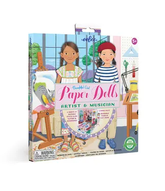 eeboo Musician & Artist Paper Doll Set