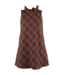 Gabby. Blair Red Plaid Dress