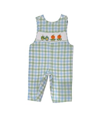 Anavini Pumpkin Green/Blue Plaid Jon Jon