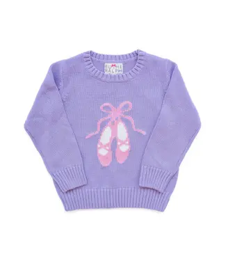 Ruth and Ralph Lavender Ballet Sweater