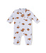Angel Dear Gray Playing Footballs Playing Football Polo Romper