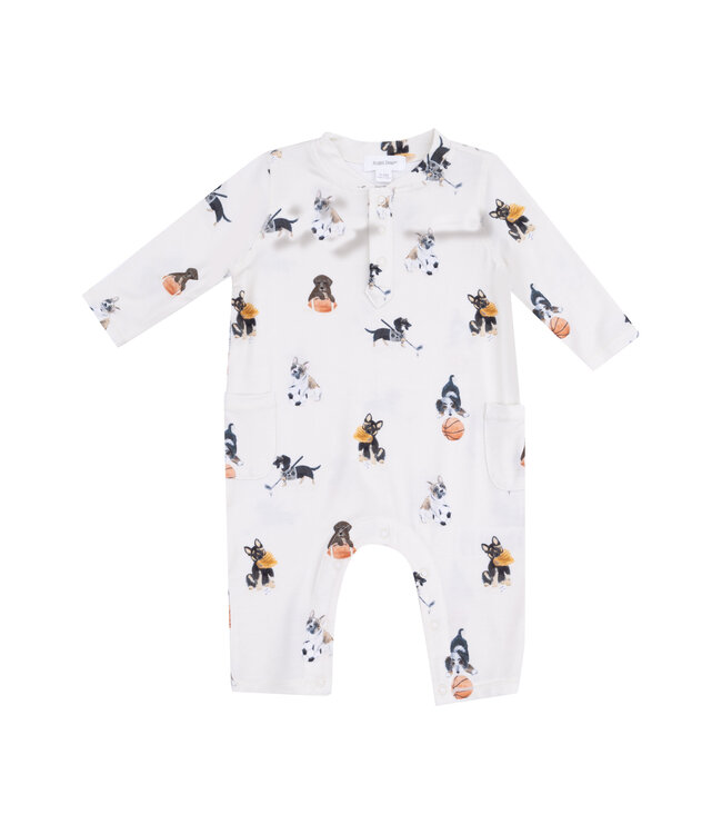 Angel Dear Sporty Puppy Uni Romper