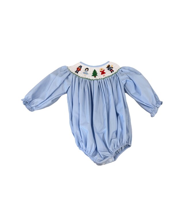 City Beautiful Nutcracker Boy Smocked Bubble