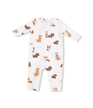 Angel Dear Ivory Best Friend Dogs Romper