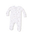 Angel Dear Ivory/Brown Neutral Pups 2 Way Zip Footie