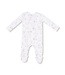 Angel Dear Ivory/Brown Neutral Pups 2 Way Zip Footie
