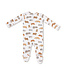 Angel Dear Ivory/Tan Napping Puppies 2 Way Zip Footie