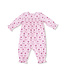 Angel Dear Pink Rose Garden Trellis Smocked Romper