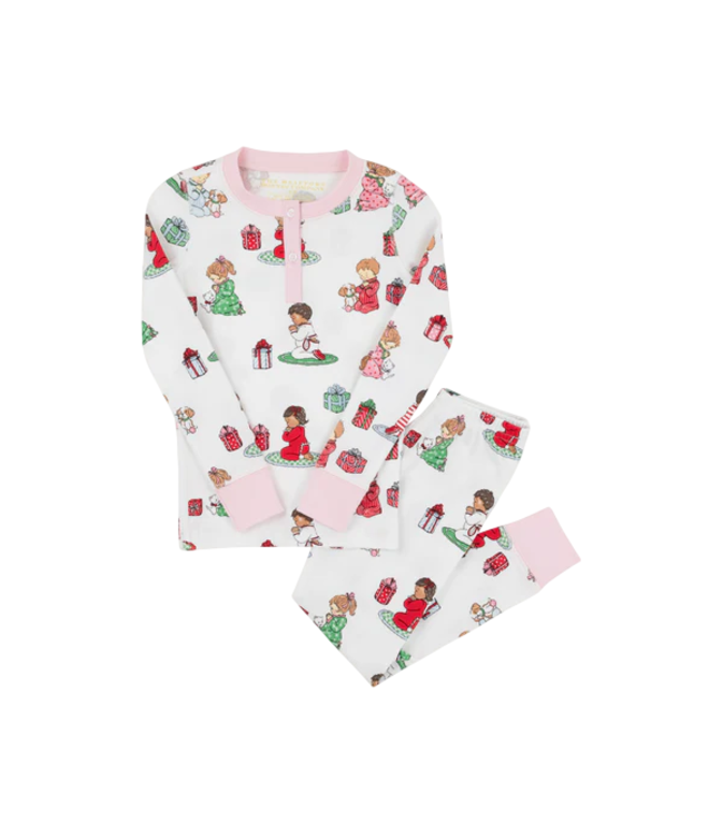 Beaufort Bonnet Holiday Patience/Pink Sara Janes Sweet Dreams Set