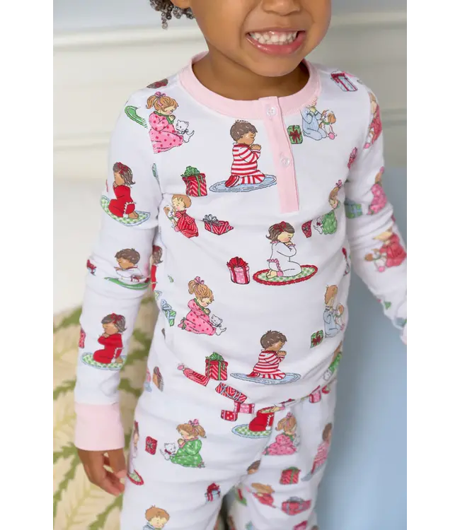 Beaufort Bonnet Holiday Patience/Pink Sara Janes Sweet Dreams Set