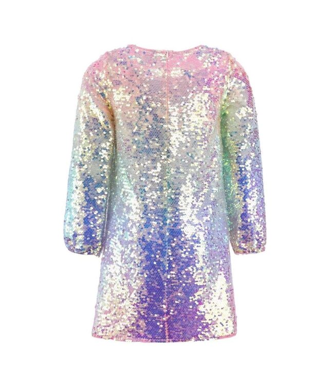 Lola & the Boys Sequin Ombre Party Dress