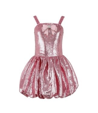 Lola & the Boys Rose Bow Bubble Dress