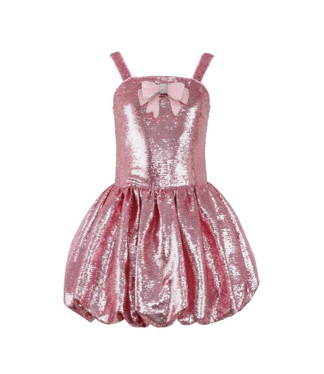 Lola & the Boys Rose Bow Bubble Dress