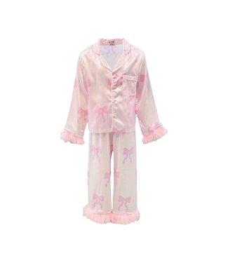 Lola & the Boys Pretty in Bows Silky Set