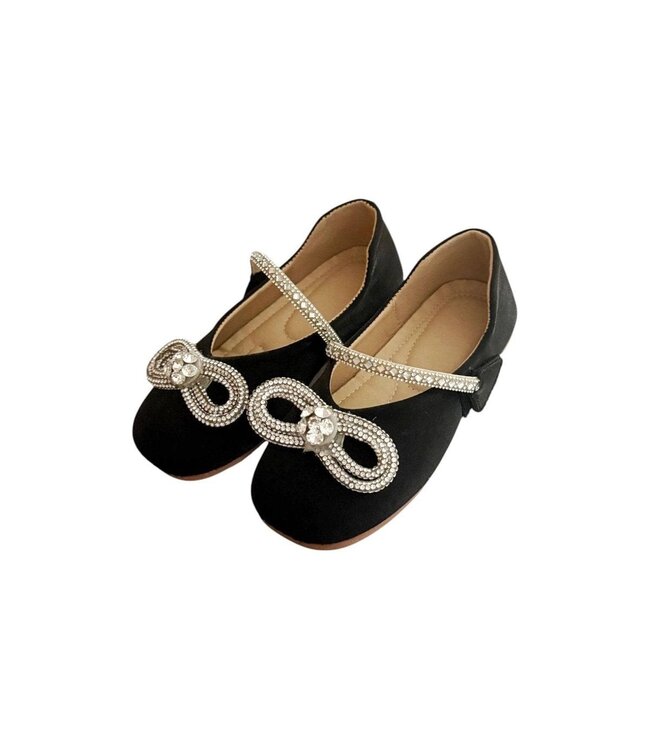 Lola & the Boys Sparkle Bow Ballet Flat