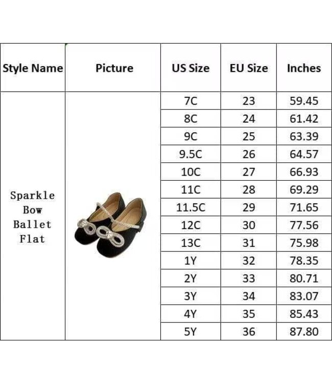 Lola & the Boys Sparkle Bow Ballet Flat
