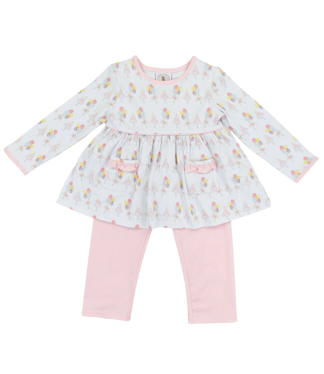 Cypress Row Birthday Girl Legging Set