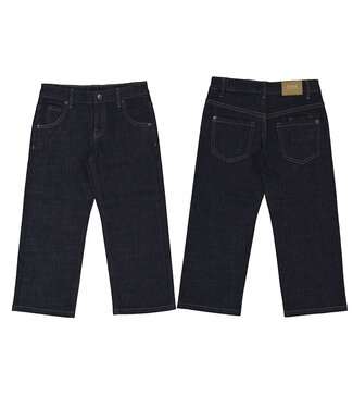 Mayoral Dark Indigo Wide Fit Denim Pant
