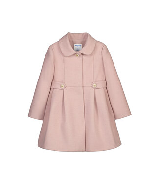 Mayoral Pink Woolen Coat
