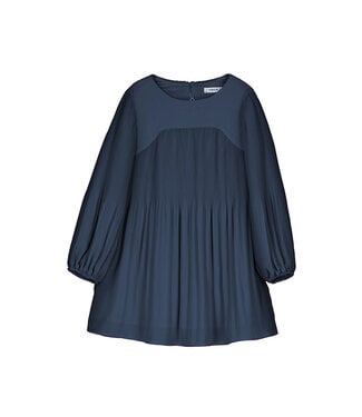 Mayoral Navy Pleated Dress