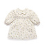 purebaby Wheat Strawberry Blossom Smocked Dress