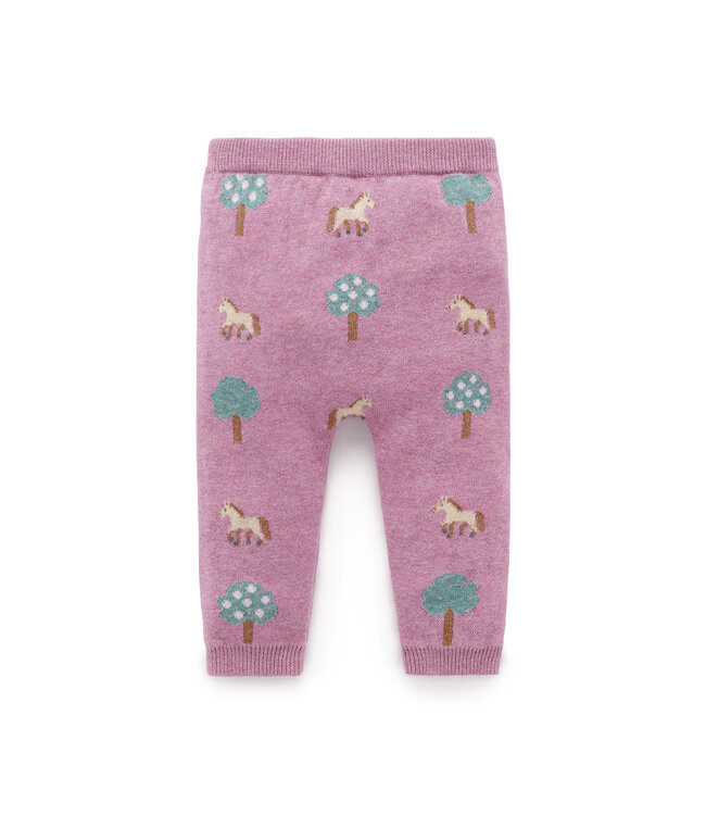 purebaby Orchard Jacquard On the Farm Legging