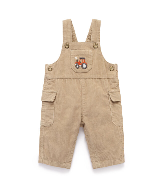 purebaby Mushroom Corduroy Overall
